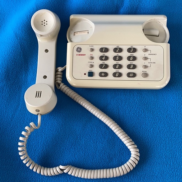 GE Corded Phone- Push Button Desk Phone 2-9240C Vintage - Picture 2 of 6